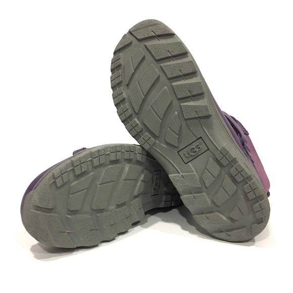 UGG KAYLEN WATERPROOF BOOTS -PURPLE SUEDE -KIDS US 2 -NEW - Picture 7 of 7